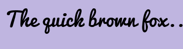 Image with Font Color 000000 and Background Color BFB5E0